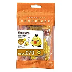 KAWADA nanoblock積木/ NBCC-070黃色小雞