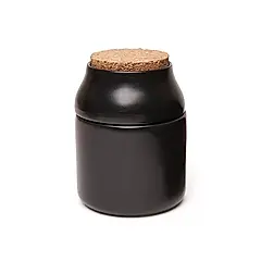 美國 KIKKERLAND 研磨收納罐/ 黑色/ 大