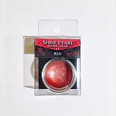 KUSAKABE珍珠光固體水彩顏料/ 紅色