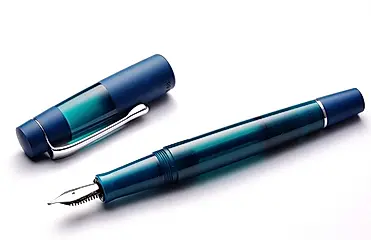OPUS 88 Koloro正統滴入式鋼筆/ Blue/ 1.4 Stub