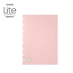 TO NOTE Lite A5封面扉頁/ 玫瑰粉