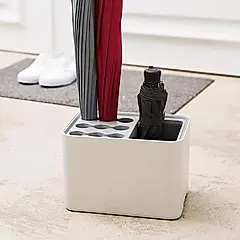 litem 新美學雨傘瀝水收納盒/ 淺灰