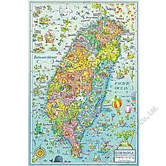 雷諾瓦拼圖文化坊/福爾摩沙．心秘境/1008片/DEGANO