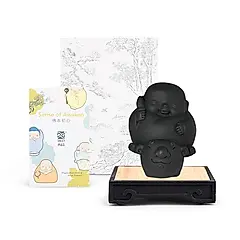 TALES神話言-佛本初心-文鎮(黑)-文殊菩薩(附座)