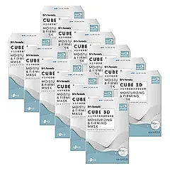 《台塑生醫》Dr's Formula水立方玻尿酸保濕緊緻面膜(5片/盒)*12盒入