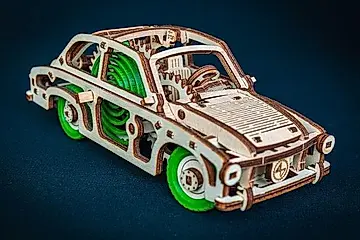 T4M繽紛動力木質系列模型/ 波蘭傳奇/ 碧海綠