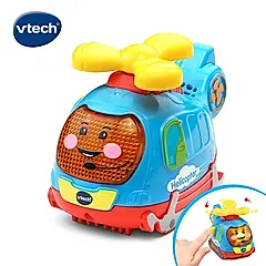vtech嘟嘟聲光互動車/ 直升機