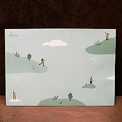 KerKerland信封/ 6入/ 綠岸