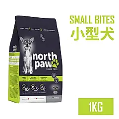 north Paw野牧鮮食-小顆粒小型犬1KG