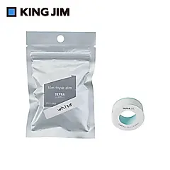 KING JIM TEPRA LITE熱感式標籤薄膜自黏膠帶/ 11mm/ 白色/ TPT11-006