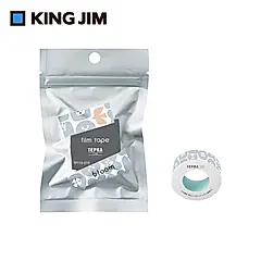 KING JIM TEPRA LITE熱感式標籤薄膜自黏膠帶/ 15mm/ 盛開/ TPT15-010
