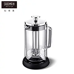 【SADOMAIN 仙德曼】雙層玻璃法式濾壓壺-350ml