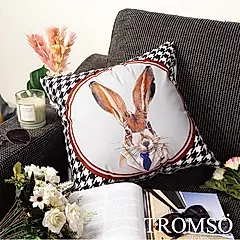 TROMSO風尚北歐抱枕-U239典雅瑞比兔