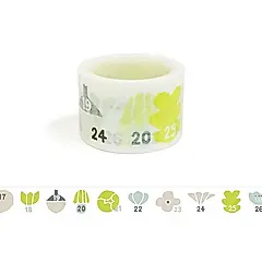 Jean童趣森林事務紙膠/ 25W/ 日期17-31