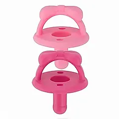 美國itzy ritzy造型矽膠安撫奶嘴/ 兩入組/ 蜜桃粉