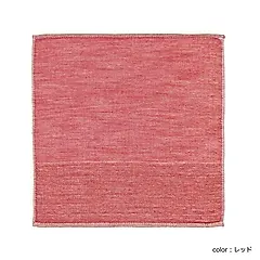 伊織海洋印度棉手帕巾/ 紅色
