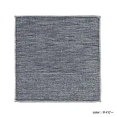 伊織海洋印度棉手帕巾/ 海軍藍