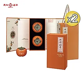 【天仁茗茶】柿柿如意宮廷普洱(芽茶)*2盒