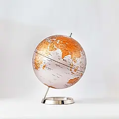 IGLOBE X MYS 地球儀/ 霧面粉海金陸地/ 10吋