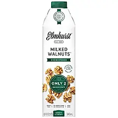 紐約Elmhurst1925 原味無糖核桃奶4入組