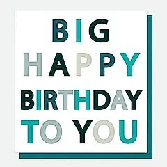 caroline gardner摟空生日賀卡/ 湖水綠