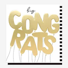 caroline gardner萬用賀卡/ 金字恭喜