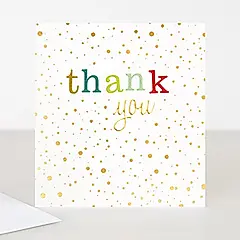 caroline gardner燙金萬用賀卡/ 金色星空