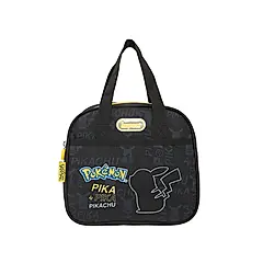 IMPACT寶可夢午餐袋/便當袋/ 黑色/ IMPKMN02BK