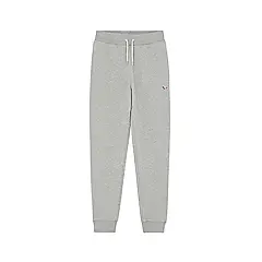 MAISON KITSUNÉ 灰色國旗狐狸LOGO束口褲--L