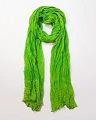 i prefer蠟染圍巾 理性與感性-蔥綠