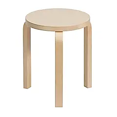 北歐櫥窗/Artek Stool 60 三腳圓凳(原色)