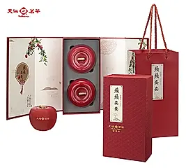 【天仁茗茶】蘋蘋安安普洱禮盒
