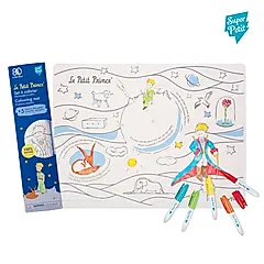 【法國 Super Petit】矽膠彩繪餐墊 - 小王子