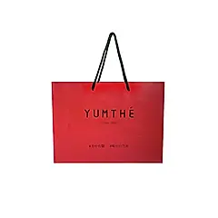 YUMTHÉ養茶加購提袋-紅色大提袋