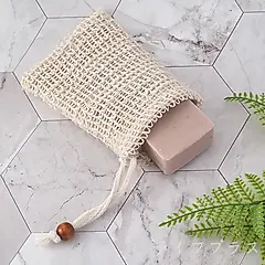 米諾諾棉麻香皂袋-6入