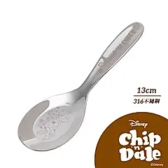 HOUSUXI迪士尼奇奇蒂蒂系列316不鏽鋼兒童湯匙/ 大童