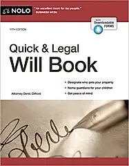 Quick & Legal Will Book
