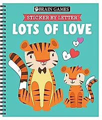 Brain Games Sticker by Letter: Lots of Love