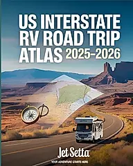 US Interstate RV Road Trip Atlas 2025-2026: Complete Guide with Detailed Maps to Scenic Routes, Campgrounds, National Parks & Hidden Gems Across All 5