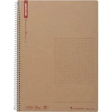 maruman B5筆記本/方眼5mm80枚