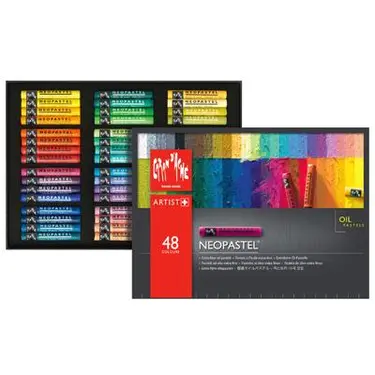 CARAN D'ACHE NEOPASTEL專家級油性粉彩/48色