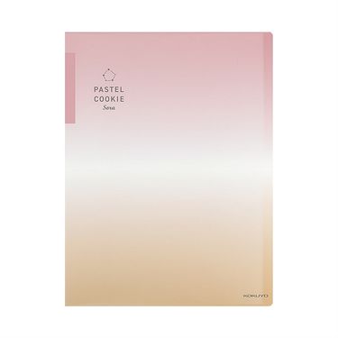 KOKUYO PCS 26孔活頁本/ U罫/ 40枚/ B5/ 紅橙