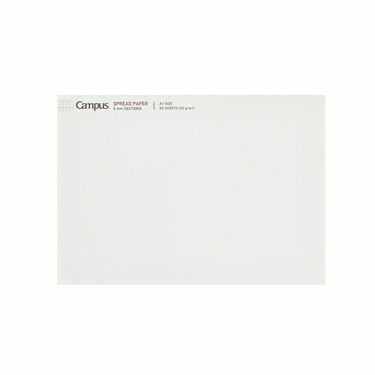 KOKUYO Campus SPREAD PAPER筆記本/ 方格/ A3/ 50枚入