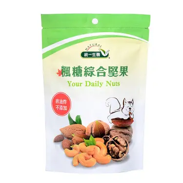 統一生機楓糖綜合堅果