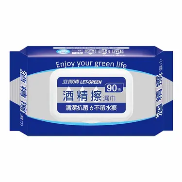 立得清酒精擦/ 90抽/ 單包