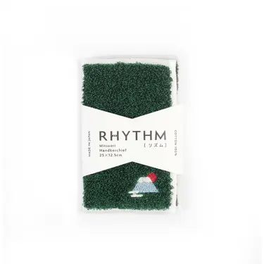 伊織今治認證Rhythm節奏三折手帕巾/ 台灣限定/ 富士山