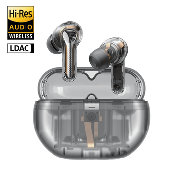 SOUNDPEATS Capsule3 Pro主動式降噪真無線藍牙耳機/ 透明黑