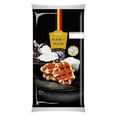 丸中比利時珍珠糖鬆餅/ 6入