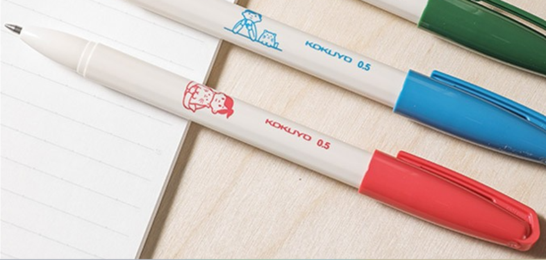 KOKUYO x Noritake聯名III中性筆/ 0.5/ 黑墨/ 紅