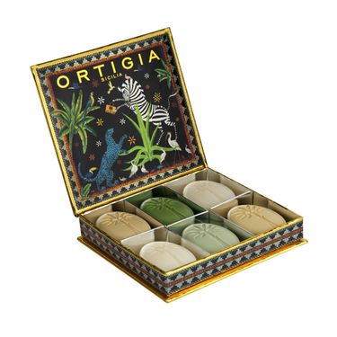 ORTIGIA SICILIA Assorted Jungle 肥皂組6x25g